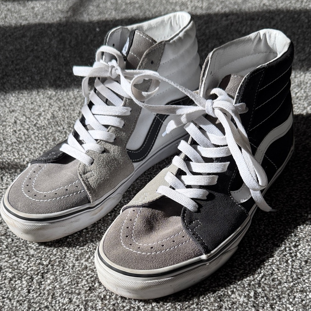 Two-Tone High-Top Vans